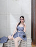 Plaid Pattern Three Piece Set